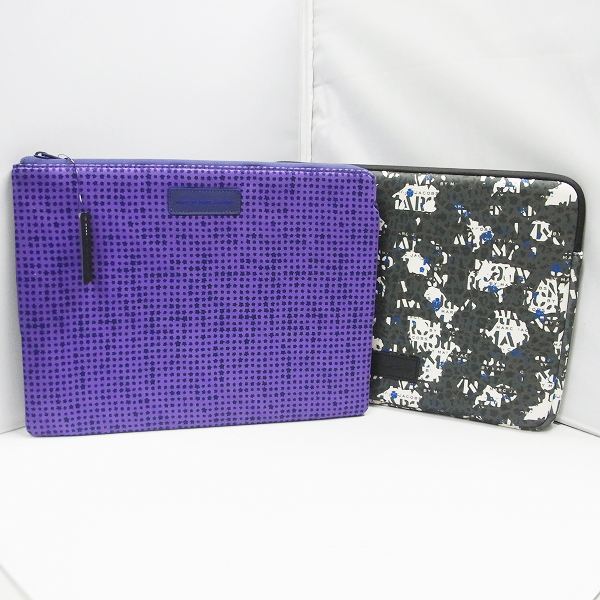 実際に弊社で買取させて頂いた【未使用】MARC BY MARC JACOBS/マークバイマークジェイコブス PC タブレットケース M0001053A/M6134042 2点セット