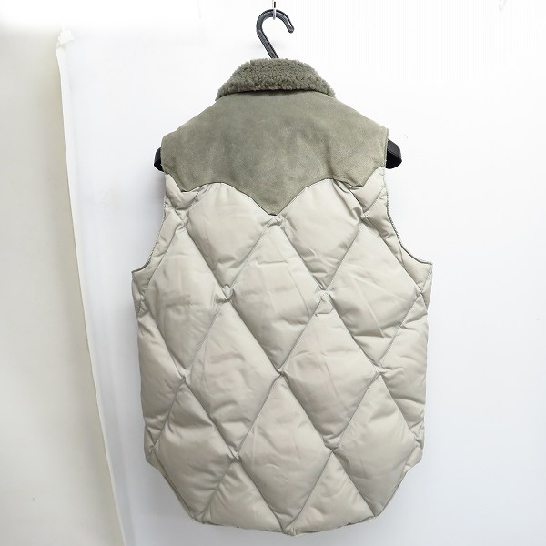 実際に弊社で買取させて頂いたRocky Mountain×AKM/ロッキーマウンテン×エーケーエム ダウンベスト/NYL014/M(38)の画像 1枚目