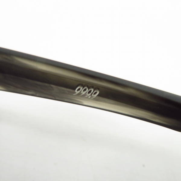 実際に弊社で買取させて頂いた999.9/フォーナインズ NEO PLASTIC FRAME/ネオプラスチック メガネフレーム/眼鏡 NP-35の画像 5枚目