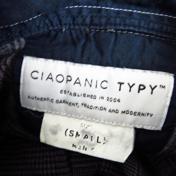 実際に弊社で買取させて頂いたチャオパニック/ビームス/シップス等 ボタンシャツ 長袖/半袖 ロング/ハーフ スリーブ トップス 6点セット SIZE：S/M/Lの画像 4枚目