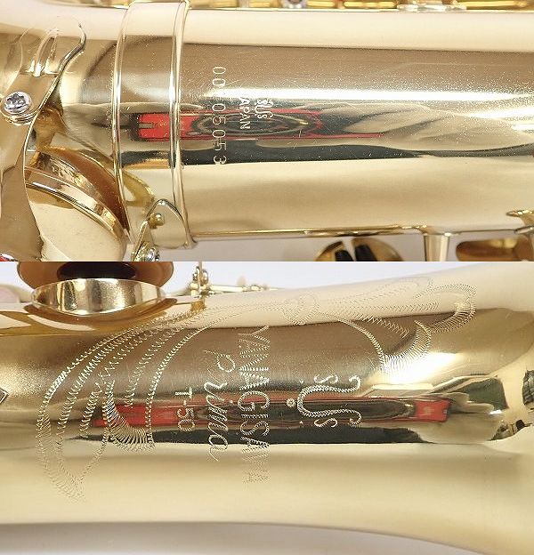 実際に弊社で買取させて頂いた★Yanagisawa Prima/ヤナギサワ T-50 テナーサックス ハードケース付の画像 4枚目