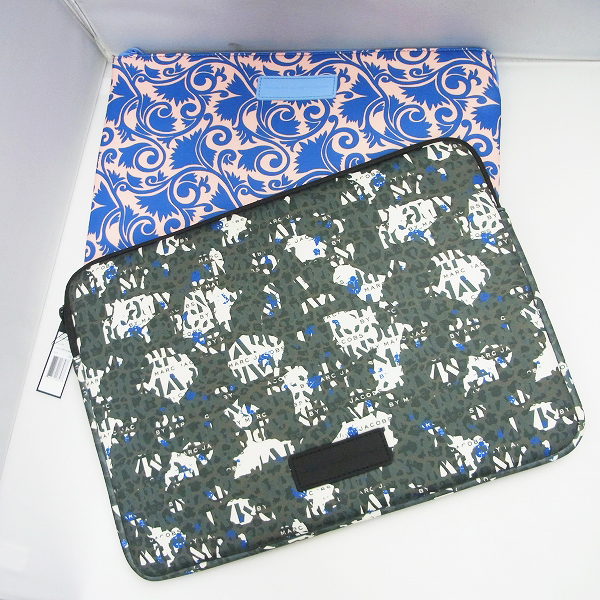 実際に弊社で買取させて頂いた【未使用】MARC BY MARC JACOBS/マークバイマークジェイコブス PC タブレットケース M0001053A/M6131016 2点セット
