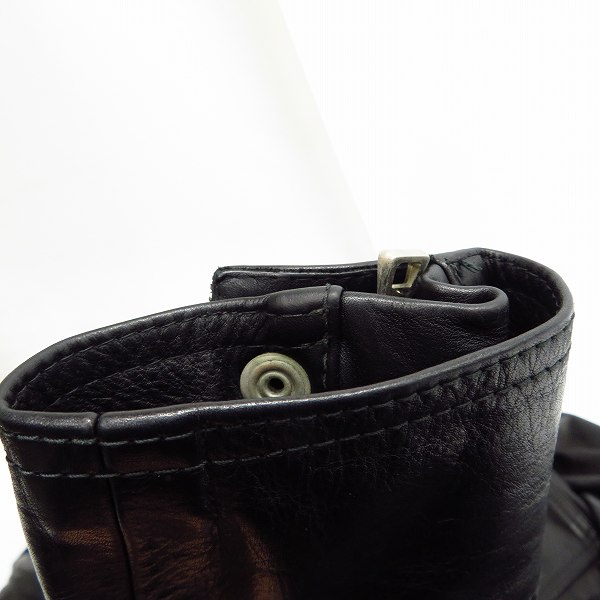 実際に弊社で買取させて頂いた【JPタグ】BALMAIN/バルマン バイカー シングル ライダースジャケット 48の画像 7枚目