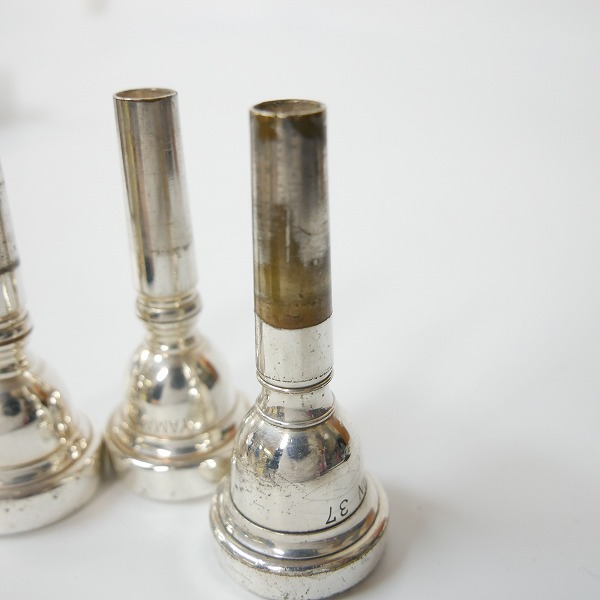 実際に弊社で買取させて頂いたYAMAHA/ヤマハ 37/37C4 アルトホルン用 マウスピース 3点セットの画像 7枚目