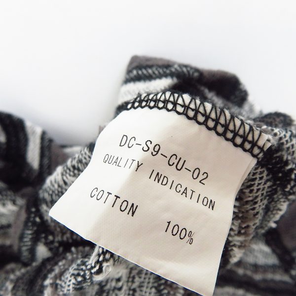 実際に弊社で買取させて頂いたDISCOVERED/ディスカバード 斜めストライプ 半袖 ポロシャツ トップス DC-S9-CU-02/Mの画像 3枚目