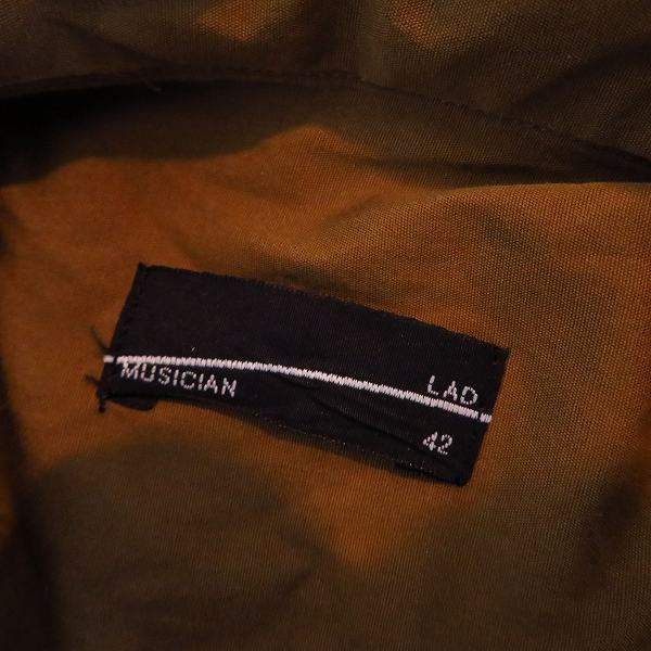実際に弊社で買取させて頂いたLAD MUSICIAN/ラッドミュージシャン 七分袖 シャツ 2213-102/42の画像 2枚目