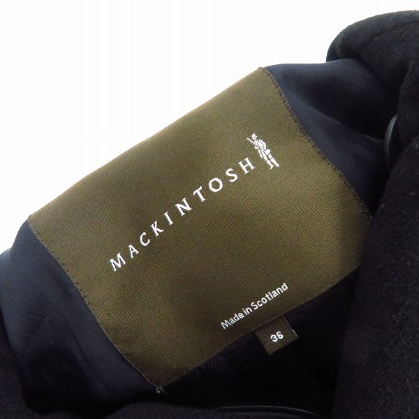 実際に弊社で買取させて頂いたMACKINTOSH/マッキントッシュ Pコート/36の画像 2枚目