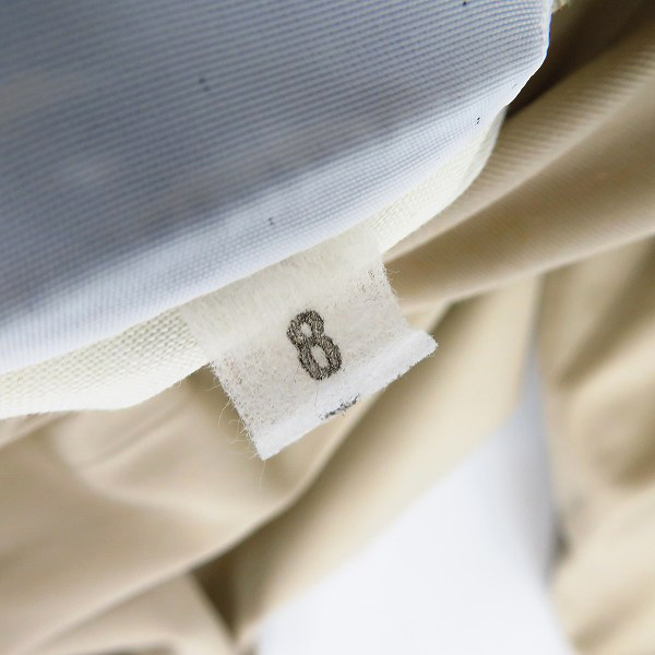 実際に弊社で買取させて頂いたBURBERRY LONDON/バーバリーロンドン コットンジップアップコート/8の画像 5枚目