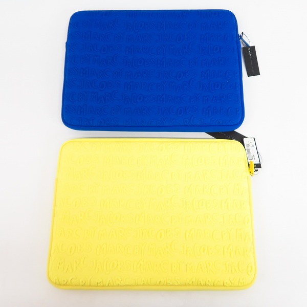 実際に弊社で買取させて頂いたMARC BY MARC JACOBS/マークバイマークジェイコブス PC タブレットケース M0003461 2点セット の画像 1枚目