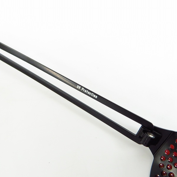 実際に弊社で買取させて頂いたJean Paul GAULTIER/ジャンポールゴルチエ ヴィンテージ 風防 パンチ ステンド オーバルメタル サングラス 56-7109 の画像 5枚目