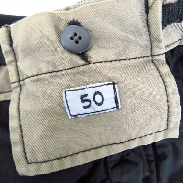 実際に弊社で買取させて頂いたC.P.COMPANY/シーピーカンパニー カーゴパンツ ブラック/50の画像 4枚目
