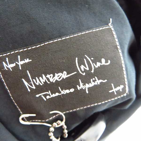 実際に弊社で買取させて頂いたNUMBER (N)INE/ナンバーナイン 07AW クロスボーンスカル刺繍シャツ/3の画像 2枚目