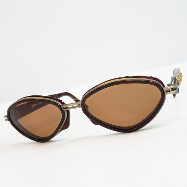 実際に弊社で買取させて頂いたJean Paul GAULTIER/ジャンポールゴルチエ ヴィンテージ サングラス ブラウン 56-0015