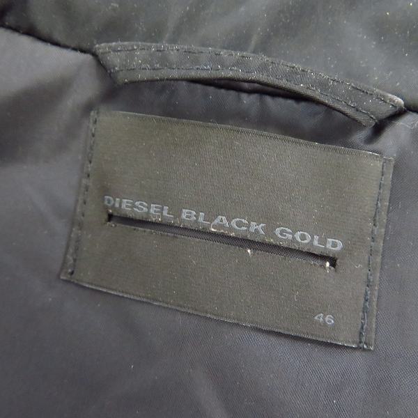 実際に弊社で買取させて頂いたDIESEL BLACK GOLD/ディーゼルブラックゴールド ダウンジャケット/46の画像 2枚目