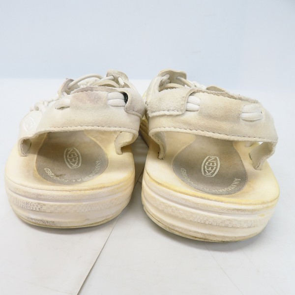 実際に弊社で買取させて頂いたKEEN/キーン UNEEK ユニーク サンダル ホワイト 1014098/25.5の画像 1枚目