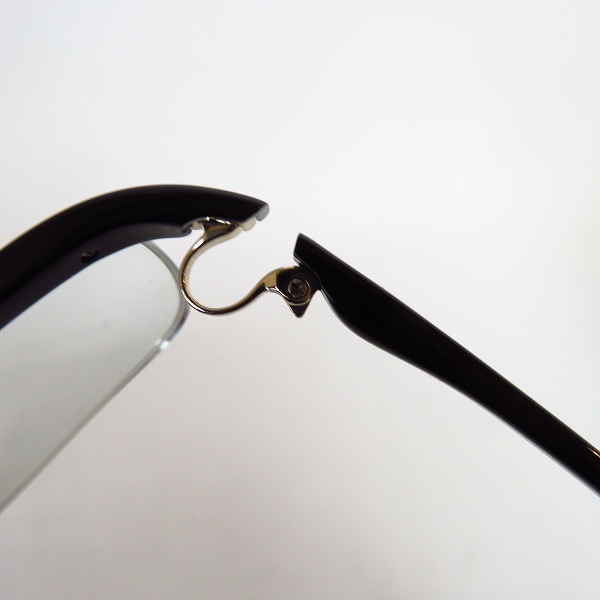 実際に弊社で買取させて頂いた999.9/フォーナインズ 度入り眼鏡 アイウェア/メガネフレーム/M-18 9001の画像 4枚目