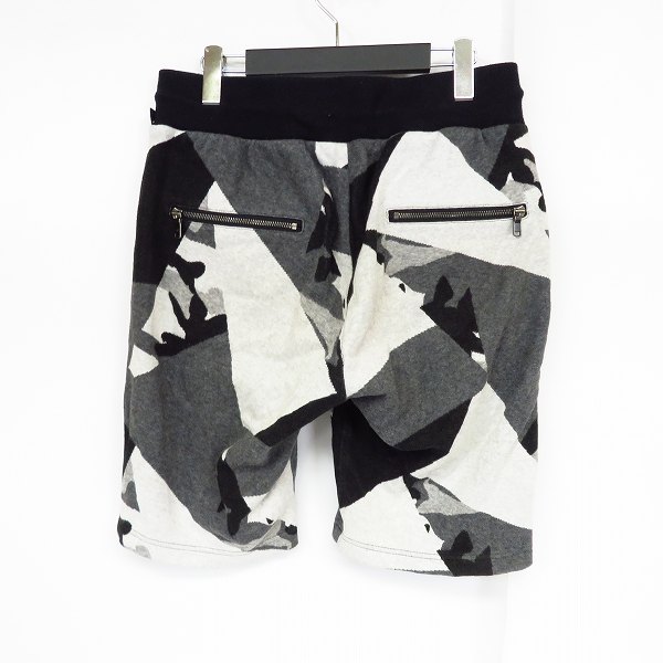 実際に弊社で買取させて頂いたwjk/ダブルジェイケイ 2017SS jacquard patchwork shorts/ジャガードパッチワークショーツ/Mの画像 1枚目