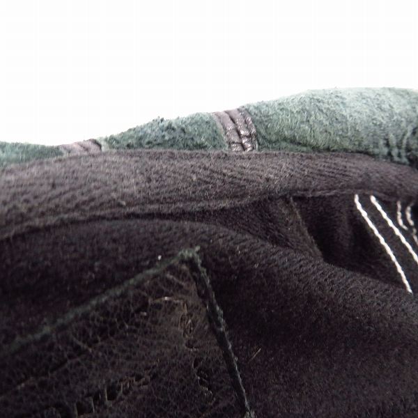 実際に弊社で買取させて頂いたDiamond Dogs/ダイアモンドドッグス ワッペン/スタッズ レザー切り替えしジップアップ ジャケット/Lの画像 5枚目