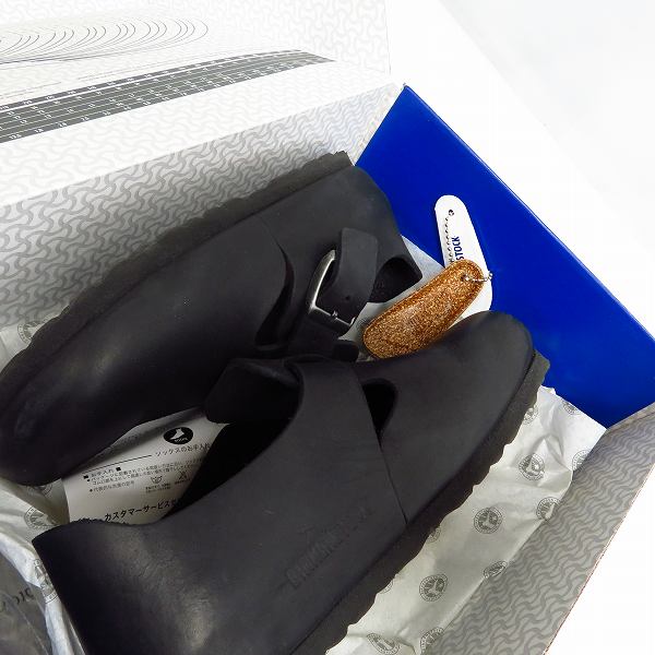 実際に弊社で買取させて頂いたBIRKENSTOCK/ビルケンシュトック LONDON シューズ ブラック/35の画像 7枚目