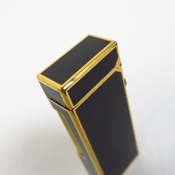 実際に弊社で買取させて頂いたdunhill/ダンヒル ローラー ガスライター ブラック×ゴールドの画像 6枚目