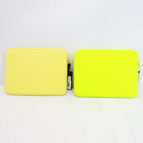 実際に弊社で買取させて頂いた【未使用】MARC BY MARC JACOBS/マークバイマークジェイコブス PC タブレットケース M0003461/M6131062 2点セットの画像 1枚目
