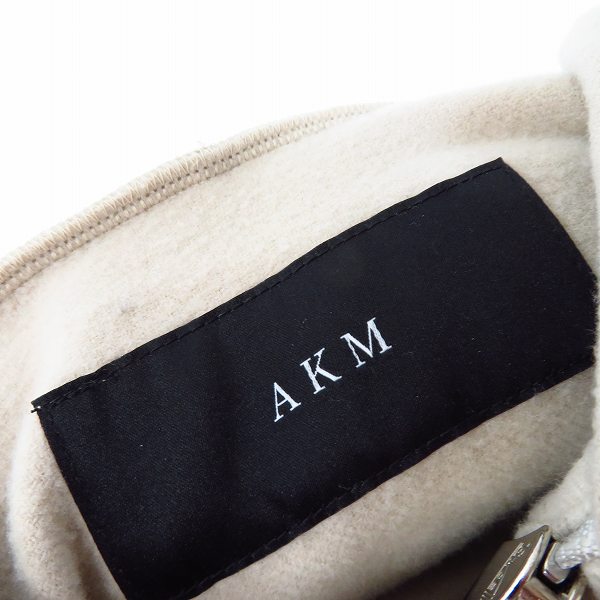 実際に弊社で買取させて頂いたAKM/エーケーエム カシミヤ混スウェットパーカー/パンツPER007/S/Mの画像 2枚目
