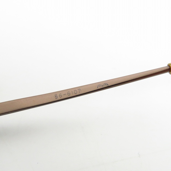 実際に弊社で買取させて頂いたJean Paul GAULTIER/ジャンポールゴルチエ ヴィンテージ サングラス 56-6107の画像 4枚目