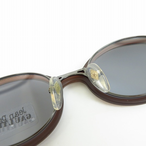 実際に弊社で買取させて頂いたJean Paul GAULTIER/ジャンポールゴルチエ ヴィンテージ 2WAY クリップオン サングラス アイウェア 56-7202の画像 3枚目