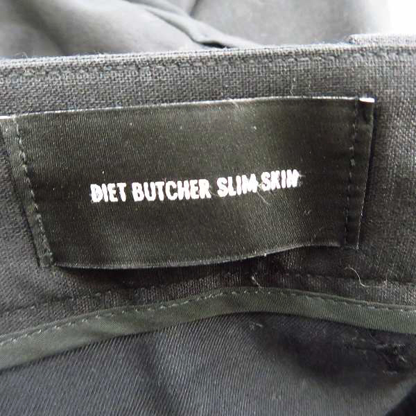 実際に弊社で買取させて頂いたDIET BUTCHER SLIM SKIN/ダイエットブッチャースリムスキン ウール混 パンツ/1の画像 2枚目