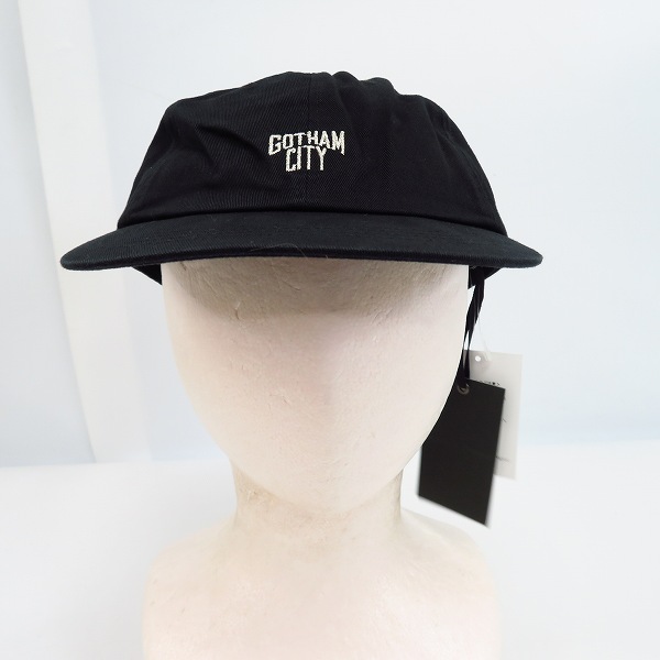 実際に弊社で買取させて頂いたNUMBER (N)INE/ナンバーナイン キャップ 刺繡 ブラックの画像 1枚目