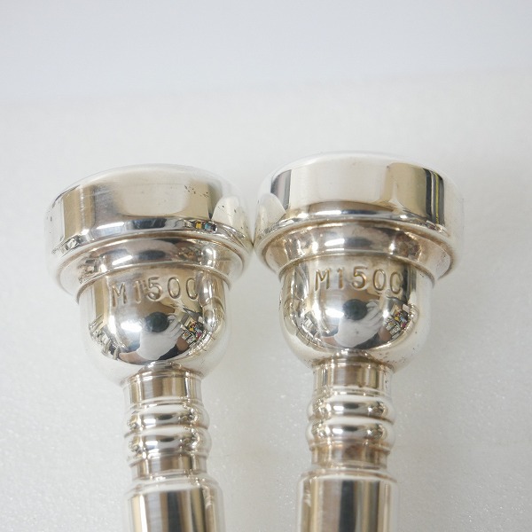 実際に弊社で買取させて頂いたSchilke/シルキー Symphony/シンフォニー M150/M150C/M150D トランペット用 マウスピース 5点セットの画像 4枚目