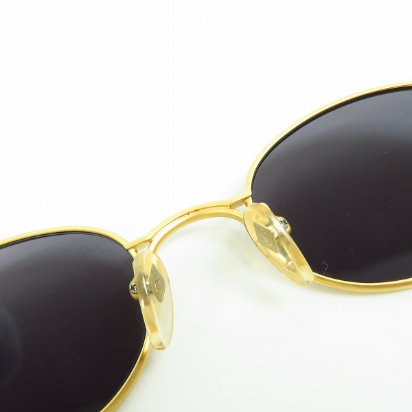 実際に弊社で買取させて頂いたJean Paul GAULTIER/ジャンポールゴルチエ ヴィンテージ サングラス ゴールド 56-7113の画像 3枚目