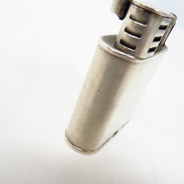 実際に弊社で買取させて頂いたdunhill/ダンヒル UNIQUE/ユニーク ハンマー スポーツライター/オイルライター シルバーの画像 6枚目