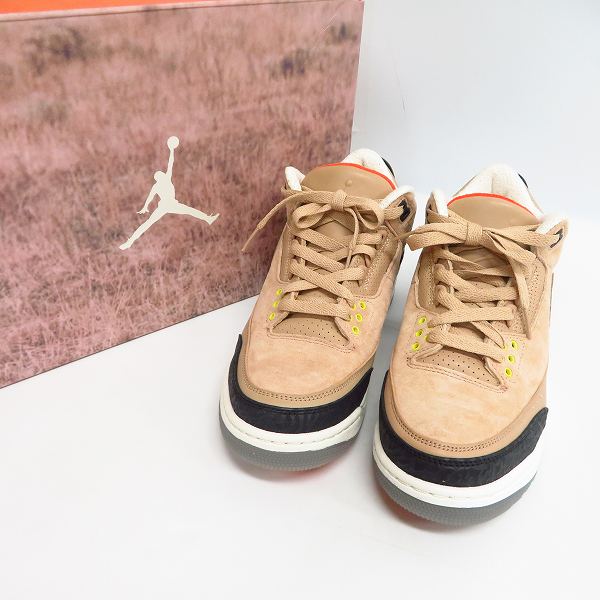 実際に弊社で買取させて頂いたNIKE/ナイキ AIR JORDAN 3 RETRO JTH NRG/エアジョーダン 3 レトロ ジャスティン・ティンバーレイク AV6683-200/25.5の画像 0枚目