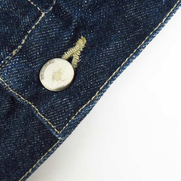 実際に弊社で買取させて頂いたDIET BUTCHER SLIM SKIN/ダイエットブッチャースリムスキン デニムジャケット/1の画像 6枚目