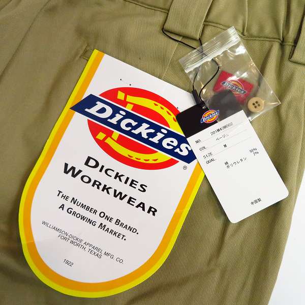 実際に弊社で買取させて頂いた【未使用】Dickies/ディッキーズ チノ/ワークパンツ Mの画像 6枚目