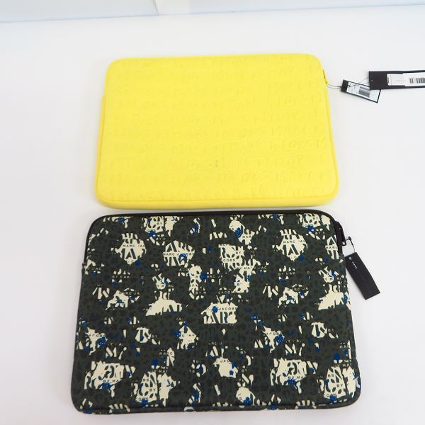 実際に弊社で買取させて頂いたMARC BY MARC JACOBS/マークバイマークジェイコブス PC タブレットケース M0003461/M0001053A 2点セットの画像 1枚目