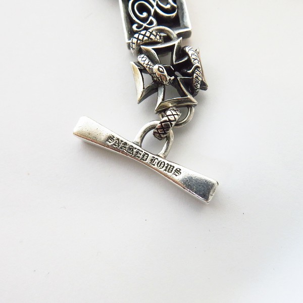 実際に弊社で買取させて頂いたDEALDESIGN/ディールデザイン SNAKED LOWS/スネイキッドロウズ ブレスレット sn-001の画像 3枚目