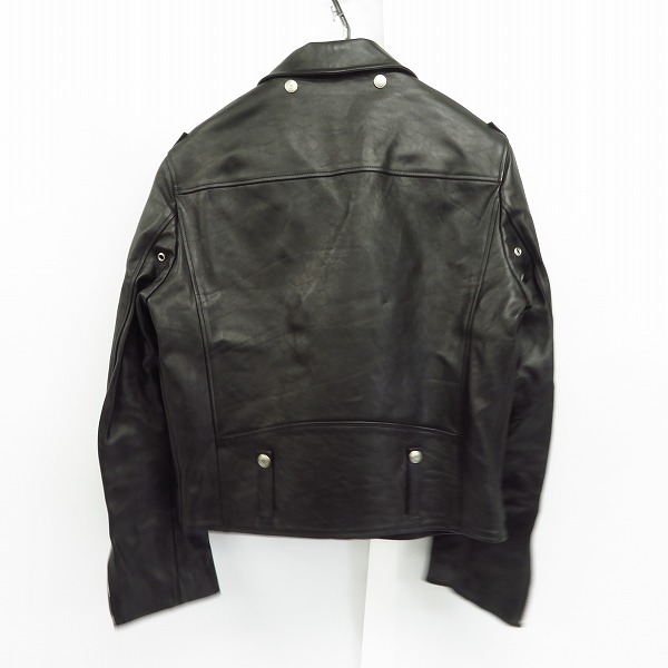 実際に弊社で買取させて頂いたGOLDEN GOOSE DELUXE BRAND/ゴールデングース ダブルライダースジャケット G28MP537 A7/Mの画像 1枚目