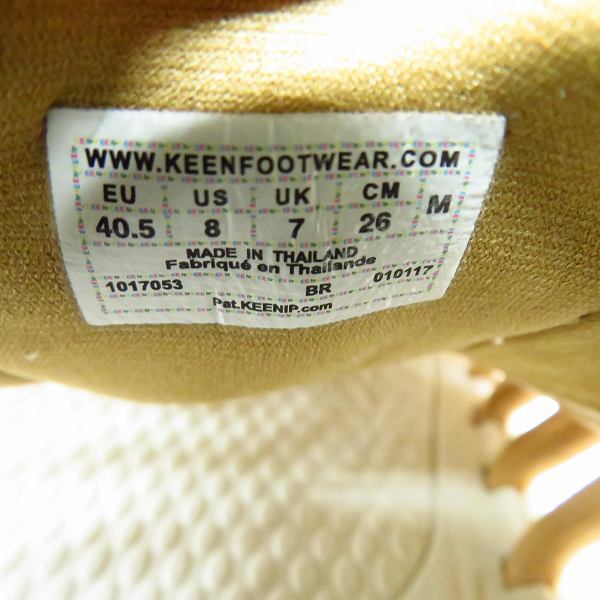 実際に弊社で買取させて頂いたKEEN/キーン UNEEK O2/ユニーク オーツー 1017053 26の画像 5枚目