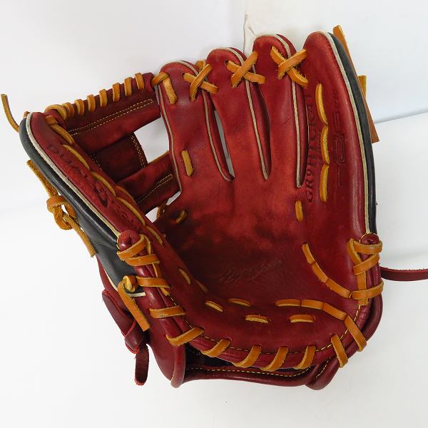 実際に弊社で買取させて頂いたRawlings/ローリングス Hyper tech/ハイパーテック 軟式/内野手 右利き用グローブ GR9HTCK41の画像 2枚目