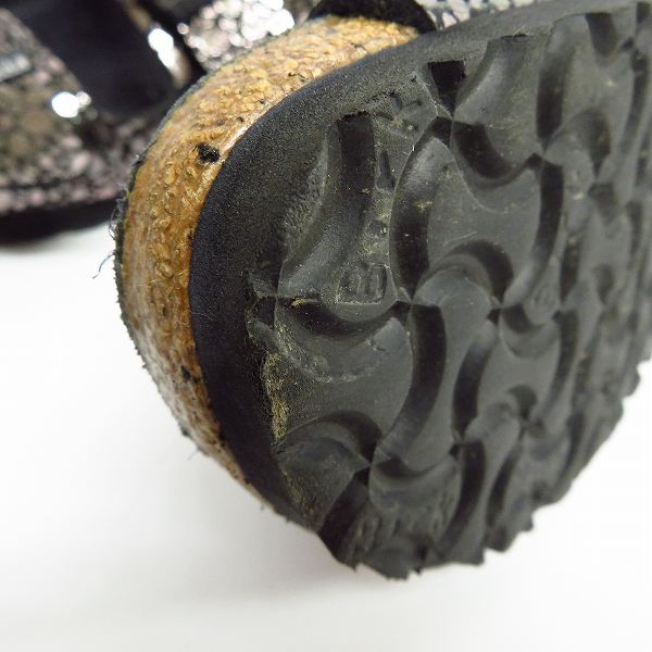 実際に弊社で買取させて頂いたBIRKENSTOCK/ビルケンシュトック ARIZONA ブラック/35の画像 5枚目