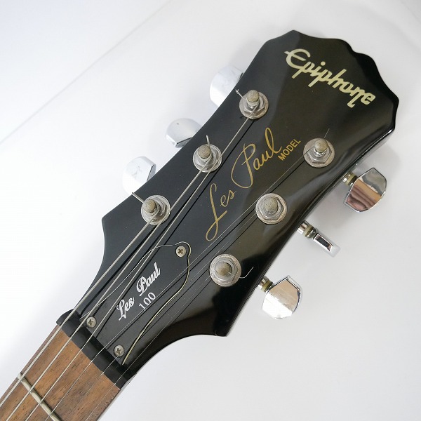 実際に弊社で買取させて頂いた★Epiphone/エピフォン Les Paul 100/レスポール100 Vintage Sunburst  エレキギターの画像 1枚目