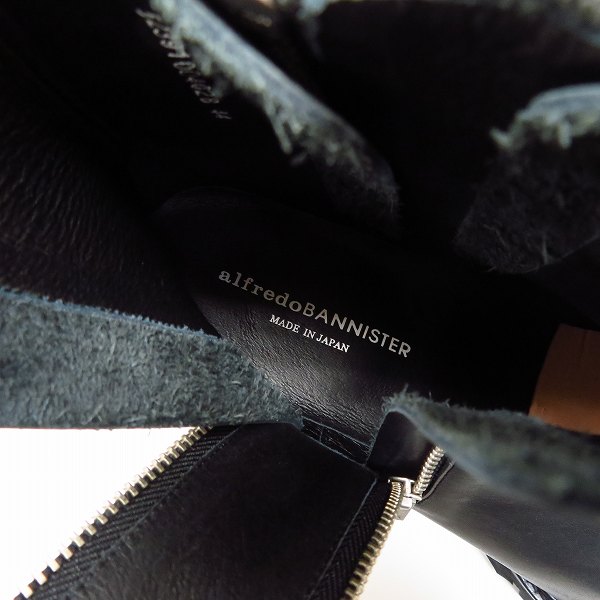 実際に弊社で買取させて頂いたalfredo BANNISTER/アルフレッドバニスター サイドジップブーツ ヴィブラムソール 52391004028/44の画像 4枚目