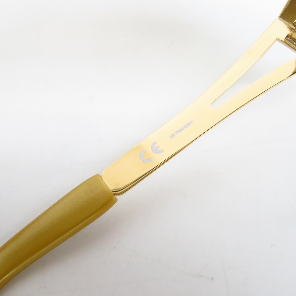 実際に弊社で買取させて頂いたJean Paul GAULTIER/ジャンポールゴルチエ ヴィンテージ 風防 サングラス ブラウン 56-6204の画像 6枚目