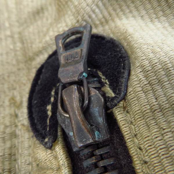 実際に弊社で買取させて頂いたblue blue/ブルーブルー デッキ ジャケット USED加工 ペンキ加工 裏ボア 2の画像 7枚目