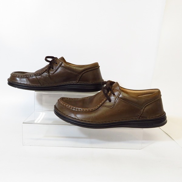 実際に弊社で買取させて頂いたBIRKENSTOCK/ビルケンシュトック Pasadena/パサデナ ナチュラル レザー シューズ/28の画像 3枚目