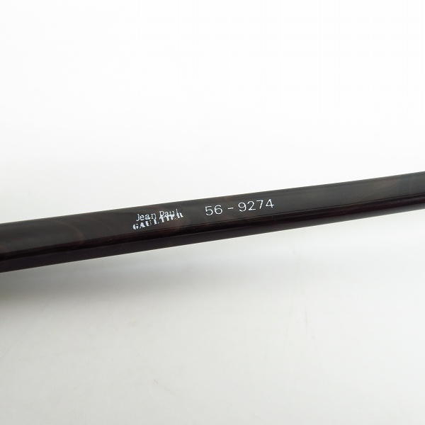 実際に弊社で買取させて頂いたJean Paul GAULTIER/ジャンポールゴルチエ ヴィンテージ サングラス 56-9274の画像 4枚目