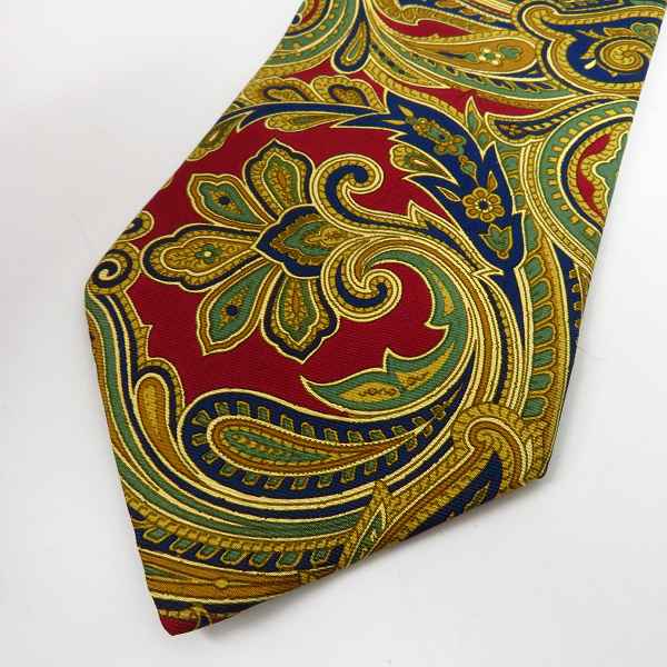 実際に弊社で買取させて頂いたBrooks Brothers/ブルックスブラザーズ ペイズリー柄 シルクネクタイの画像 2枚目