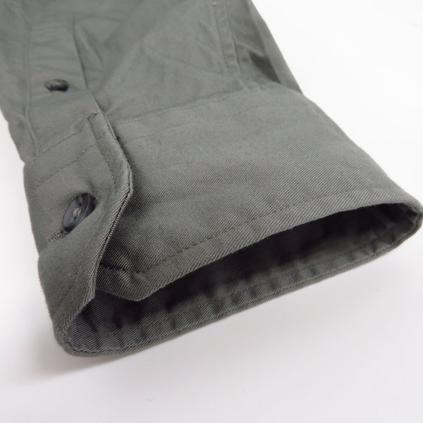 実際に弊社で買取させて頂いたuniform experiment/ユニフォームエクスペリメント GABARDINE EMBROIDERY ボタンダウンシャツ UE-192015/3の画像 6枚目